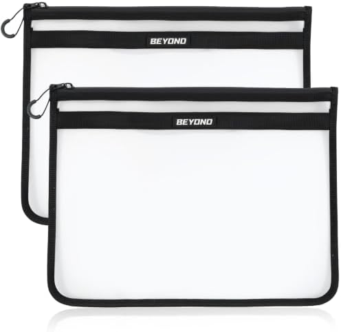 Beyond Fishing DryVault Tackle Storage Bag – Soft Plastic Bait Storage, Fishing Tackle See Through Bait Bag, Water-Resistant, Durable & Transparent Soft Bait Organizer for Easy Gear Access by BeyondBraid