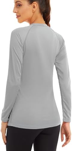 MAGCOMSEN Women's Long Sleeve Shirts UPF 50+ Sun Protection Shirts for Hiking Fishing Workout Rash Guard - Image 2