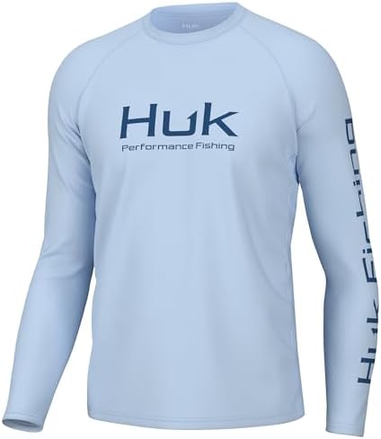 HUK Men's Pursuit Vented Long Sleeve Fishing Shirt (+30 UPF) by HUK