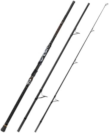 Fiblink Surf Fishing Rod,Portable Spinning Rod & Casting Rod,3/4 Piece Travel Fishing Pole,Carbon Fiber Surf Rod,Stainless Steel Guides with Ceramic Rings,No-Slip Grip(9'/10'/10'6"/12'/15') - Image 2