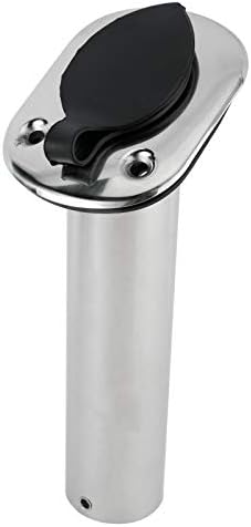 YaeMarine 4Pcs Stainless Steel Rod Holders with Rubber Cap, Liner, Gasket - Image 6