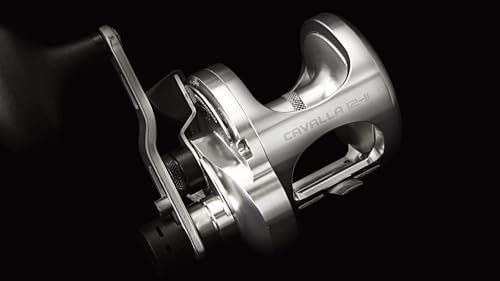 Okuma Cavalla 2-Speed Lever Drag Reel - Machined Aluminum Frame, Carbonite Drag System, Corrosion Resistant Saltwater Fishing Reel - Image 4
