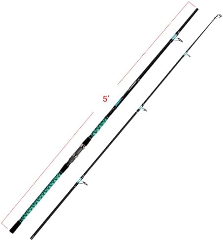 Fiblink Surf Fishing Rod Portable Travel Surf Spinning Rod 2 Piece/3 Piece/4 Piece Carbon Fiber Saltwater Fishing Rod 9'/10'/12'/13'/15' - Image 2