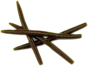 Senko Worms for Bass Fishing – 5.5 Inch Soft Plastic Stick Baits | Wacky Rig, Texas Rig, Ned Rig & Drop Shot | Largemouth & Smallmouth Bass | 8 Pack | Freshwater & Saltwater - Image 3