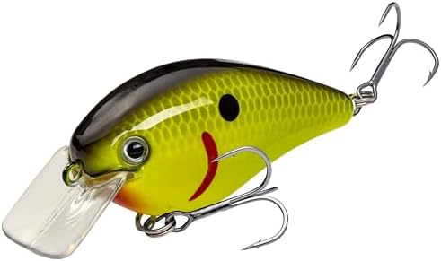 Strike King KVD 1.5 Hard Knock Fishing Lure, 3/8 oz, 3D Lifelike Eyes - Image 2
