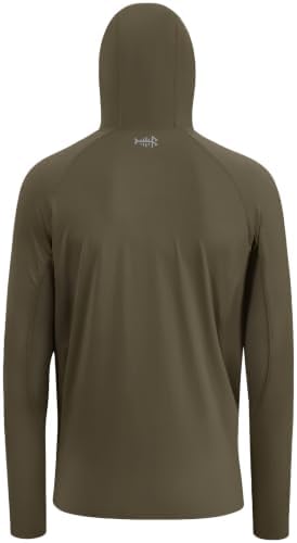 BASSDASH Men's UPF 50+ Camo Long Sleeve Hunting Fishing Hoodie Shirt - Image 3