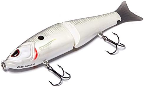 Bassdash SwimShad Glide Baits Jointed Swimbait Bass Pike Salmon Trout Muskie Fishing Lure - Image 6