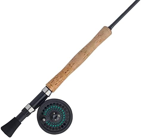 Shakespeare Cedar Canyon Carbon Fly Reel and Fishing Rod Combo Kit by ShakespeareFishing