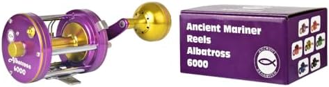 ANCIENT MARINER Albatross 6000 Catfish Reels, Conventional Round Baitcasting Reel - Image 5