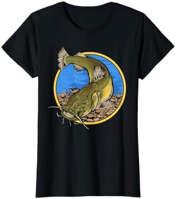 Flathead Catfish Fishing T-Shirt by Hunting+%26+Fishing+Merch