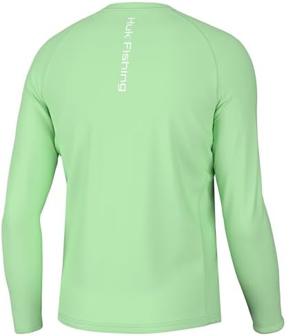 HUK Men's Pursuit Vented Long Sleeve Fishing Shirt (+30 UPF) - Image 2