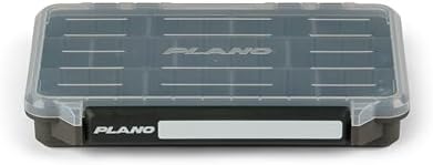 Plano StowAway 3600 Stow Tackle Box with Corrosion-Preventive Rustricor, Single Latch Design, Transparent DuraView Lid, Stackable Storage for Fishing Bait, Lures and Gear, 3600 (Pack of 6) by PLANO%C2%AEOutdoors
