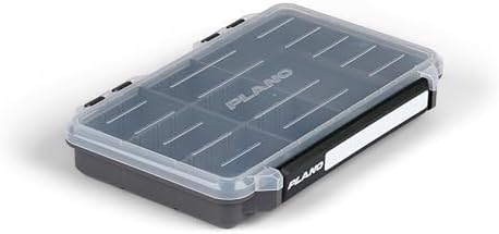 Plano StowAway Split Stow Tackle Box with Corrosion-Preventive Rustricor, Single Latch Design,Transparent DuraView Lid, Stackable Storage for Fishing Bait,Lures and Gear, 3600 50/50 Split (Pack of 6) - Image 2
