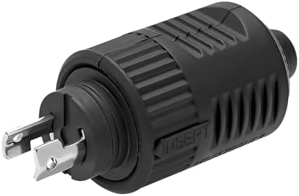 40A Trolling Motor Plug, 2 Wire, 12V-36V, 10 AWG, Waterproof by Moestoont