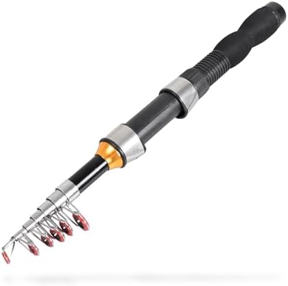 Telescopic Collapsible Extendable Fishing Rod for Saltwater and Freshwater, Lightweight and Compact Design - Image 3
