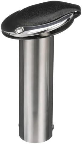 Attwood 66362-7 Stainless Steel Flush Mount Rod Holder, 2-Inch Diameter, 7 ½ Inches Long, 30-Degree Top Flange, Open Base End - Image 4