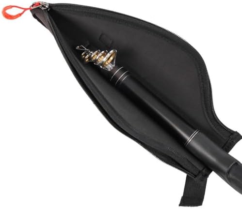 EVA Fishing Rod Tip Protector – Large Zipper Opening Protective Sleeve for Guide Rings & Telescopic Rods,Lightweight & Durable Rod Tip Cover‌ - Image 5