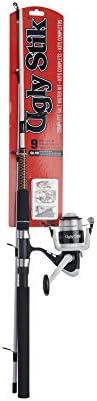 Ugly Stik Complete Spincast Reel and Fishing Rod Kit by UglyStik