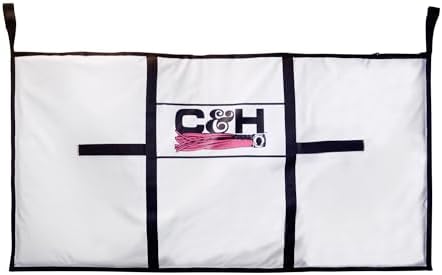 C&H Lures Fish Bag - Durable Fish Cooler, 40 in x 88 in, X-Large, White by CHLures