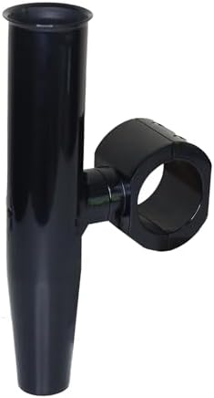 2 PCS T-Top Rod Holder Single Aluminum clamp on fit 1.5",1.875",2" inch Horizontal or Vertical Fishing Boat Tower/Leaning Post/Rail - Image 7