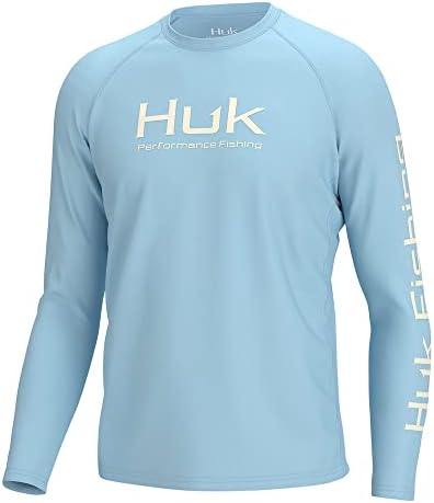HUK Men's Pursuit Vented Long Sleeve Fishing Shirt (+30 UPF) by HUK