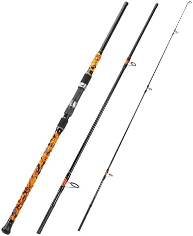 Sougayilang Surf Spinning Fishing Rod Carbon Travel Surf Rod M/MH 3 Piece Spinning Fishing Rod 9'/10'/11'/12' - Image 2