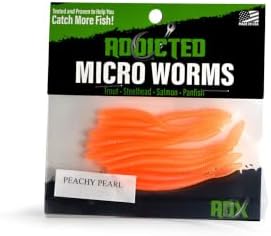 Micro Worm Lure – Soft Bait with Lifelike Movement and Durable Design by AddictedFishing