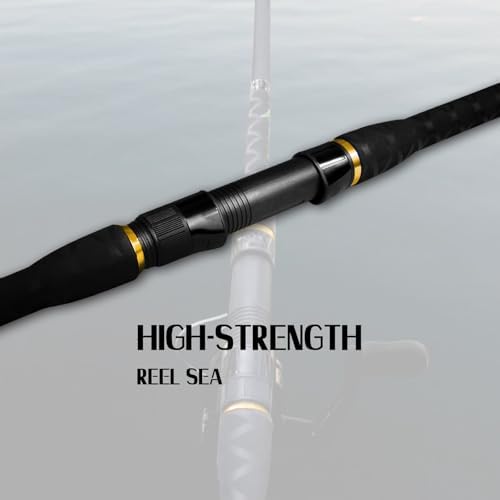 Fiblink Surf Spinning Fishing Rod 2 Piece Carbon Fiber Portable Travel Spinning Rod (10-Feet & 12-Feet) - Image 5