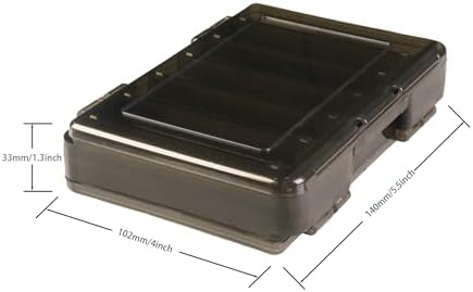 Tackle Box for Hard Baits, Fishing Lure Organizer for Minnows, B/S - Image 2