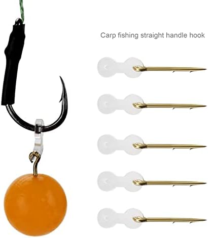 24PCS Carp Bait Spike with Barbs and Silicone Corn Ronnie Hair Rig Carp Feeder Tackle for Worm Corn Baits Carp Fishing Tool Accessories - Image 3