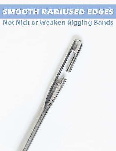 BLUEWING Bait Rigging Needles 4in, 6in, 9in Stainless Steel for Saltwater and Freshwater Fishing, 3pcs - Image 2
