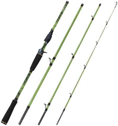 Fiblink Travel Fishing Rod,Spinning Rod & Casting Rod 5'6"/6'/6'6"/7'/7'6" - Image 2