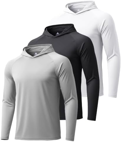ZITY Men's Lightweight Pullover Hoodie UPF 50+ Fishing Shirts Sweatshirt by ZITY