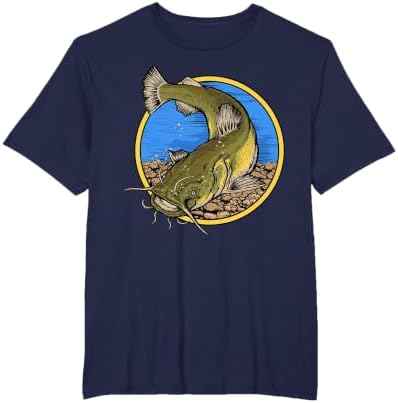 Flathead Catfish Fishing T-Shirt by Hunting+%26+Fishing+Merch