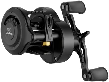 Colorful Baitcasting Fishing Reel Portable Rotates with Electronic Charging for Smooth Casting Colorful Baitcasting by Unknown