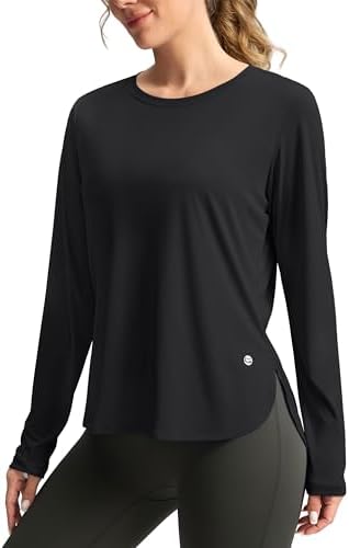 G Gradual Women's Sun Shirts UPF 50+ Long Sleeve Workout Hiking Tops by GGradual