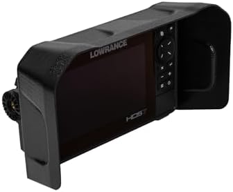 BerleyPro Visor for Lowrance Fish Finder — Sun Glare Reduction — Fits HDS Live/PRO, Elite FS, Hook Reveal, Eagle Series by BerleyPro