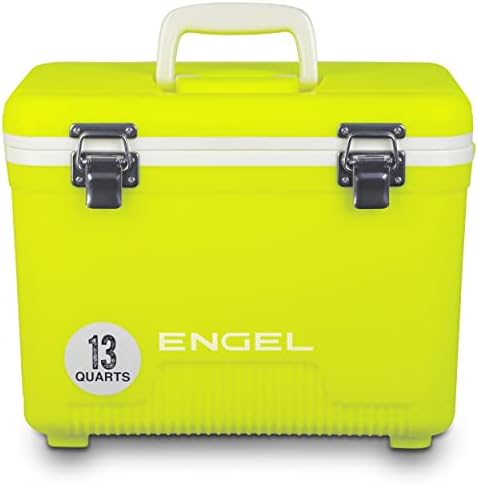 ENGEL 13qt Leak-Proof, Air Tight, Drybox Cooler and Small Hard Shell Lunchbox for Men and Women by ENGEL