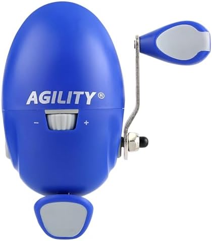 Shakespeare Agility Spincast Fishing Reel, Ultra-Ergonomic Design, Soft-Touch Handle Knobs, Pre-spooled with Stren Line - Image 4