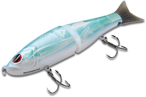 Bassdash SwimShad Glide Baits Jointed Swimbait Bass Pike Salmon Trout Muskie Fishing Lure - Image 6