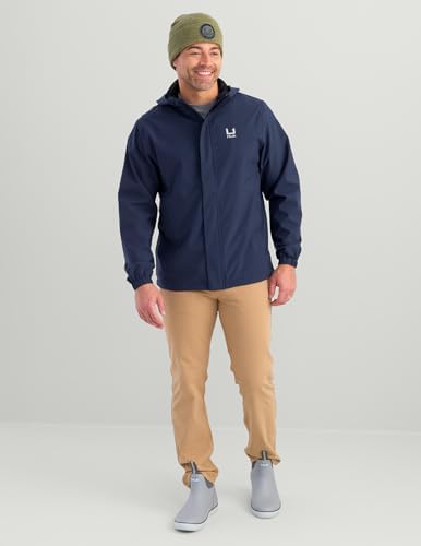 HUK Men's Storm Heavy Duty Rain Jacket 2.0, Waterproof, Windproof, Breathable Rain Coat for Fishing and Outdoor Activities - Image 2