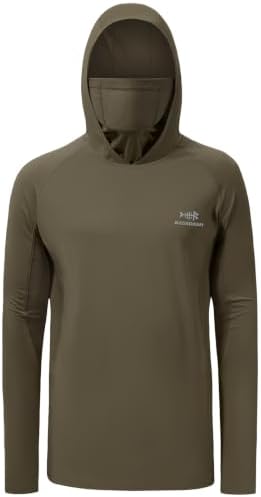 BASSDASH Men's UPF 50+ Camo Long Sleeve Hunting Fishing Hoodie Shirt - Image 2