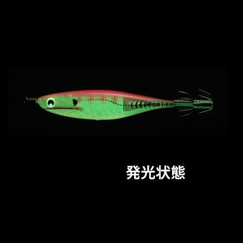 Yo-Zuri Squid Ultra Bait Aurora Sinking Jig, Luminous Pink, 3-3/4-Inch - Image 2