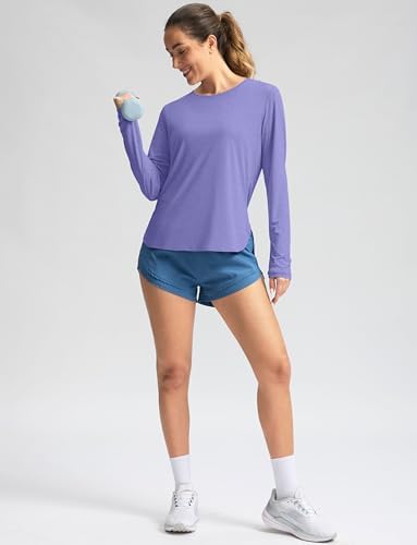G Gradual Women's Sun Shirts UPF 50+ Long Sleeve Workout Hiking Tops - Image 3
