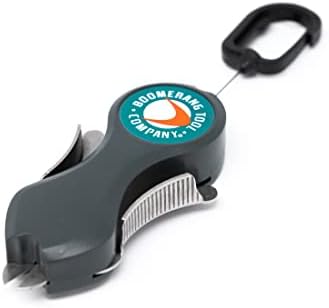 Boomerang Tool Company SNIP Fishing Line Cutters with Retractable Tether and Stainless Steel Blades that Cut Braid, Mono and Fluoro Lines Clean and Smooth! by Boomerang+Tool+Company