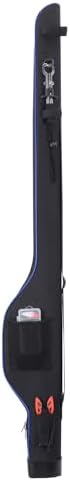 Fishing Rod Bag Hard Shell Bottom 59in/51in Waterproof Large Tackle Bag with Fishing Accessories Pocket Fishing Pole Protective Pouch for Traveling - Image 5
