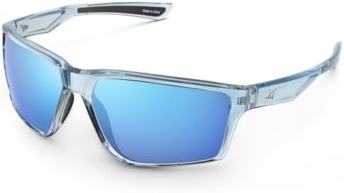 KastKing Osage Polarized Sport Sunglasses for Men and Women, Wrap Design by KastKing