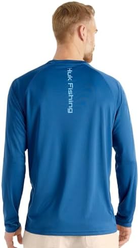 HUK Men's Pursuit Vented Long Sleeve Fishing Shirt (+30 UPF) - Image 4