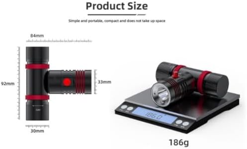 Scuba Diving Headlamp IPX8 Waterproof LED Dive Light 10W L2 Bead Type-C Rechargeable 45° Adjustable Angle for Underwater Sports - Image 7