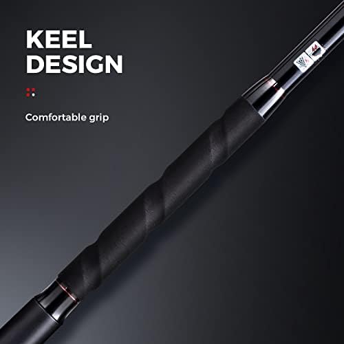 BERRYPRO Surf Spinning Rod Carbon Fiber Surf Rod Travel Fishing Rod (9'/10'/11'/12') - Image 5